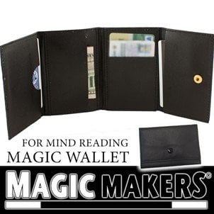 Magic Wallet For Mind Reading by Magic Makers (M10)