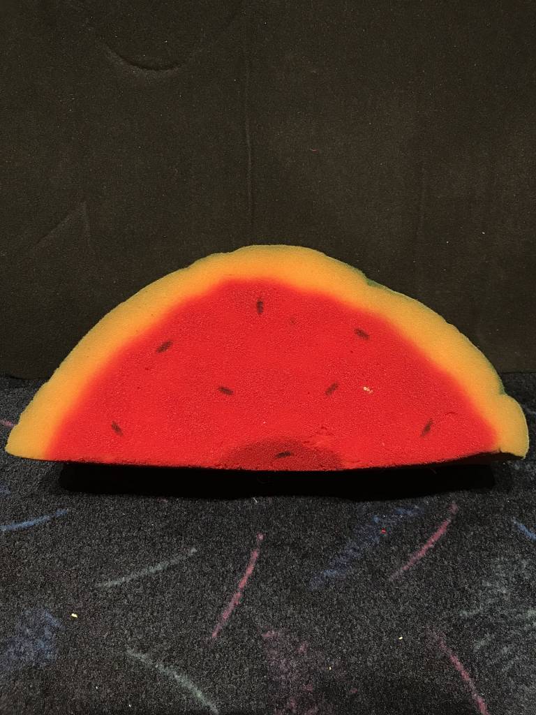 ETSY VIntange Novelty Sponge Water Melon Slice 14 x 6 x 4 inches