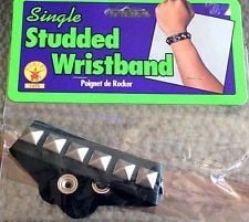 Single Studded Bracelet blk (C4)