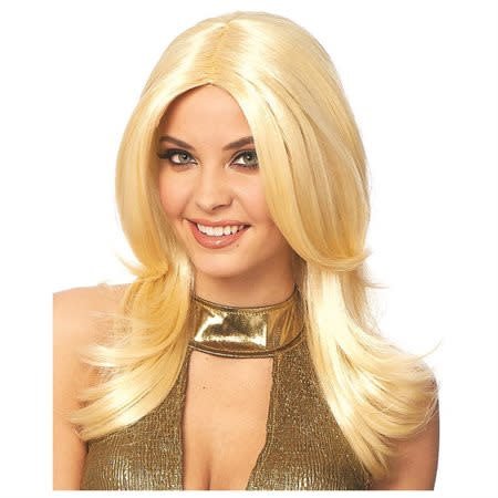 70's Style Wig - Blonde