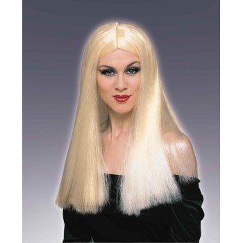 Long Blonde Wig, Parted (360)