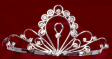 Tiara Rhinestone 2528S 2.5 inch