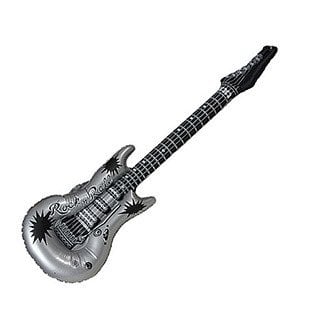 Inflatable Guitar- Silver or Gold (C4)