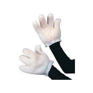 Vinyl Cartoon Animal,Mouse Gloves - Adult