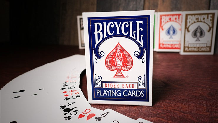 Bicycle Playing Cards Poker, Blue - Classic Box