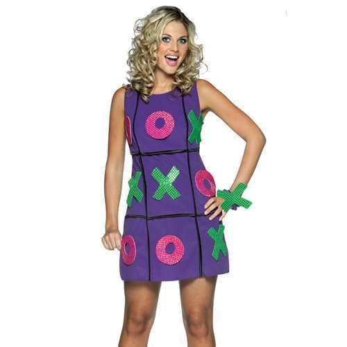 Tic Tac Toe Dress - Adult