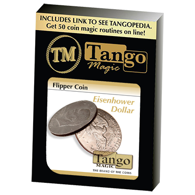 Flipper Coin Eisenhower Dollar D0038 by Tango