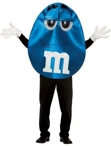 M&M Deluxe, Blue - Adult M and M