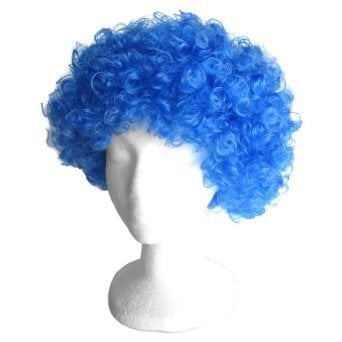 Afro Bargain, Blue - Wig