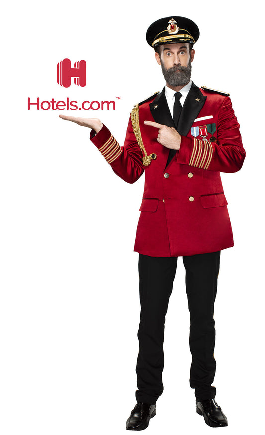 Captain Obvious Hotels.com Adult XL by Costume Culture By Franco LLC