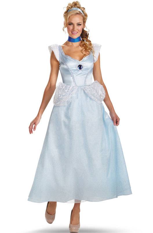 Cinderella, Deluxe - Adult Small 4-6