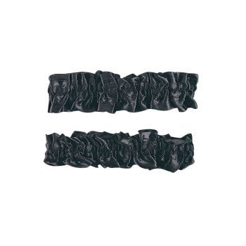 Garter Armbands - Pair, Black