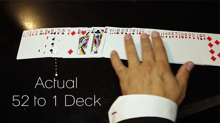 The 52 to 1 Deck (Gimmicks and Online Instructions) by Wayne Fox and David Penn