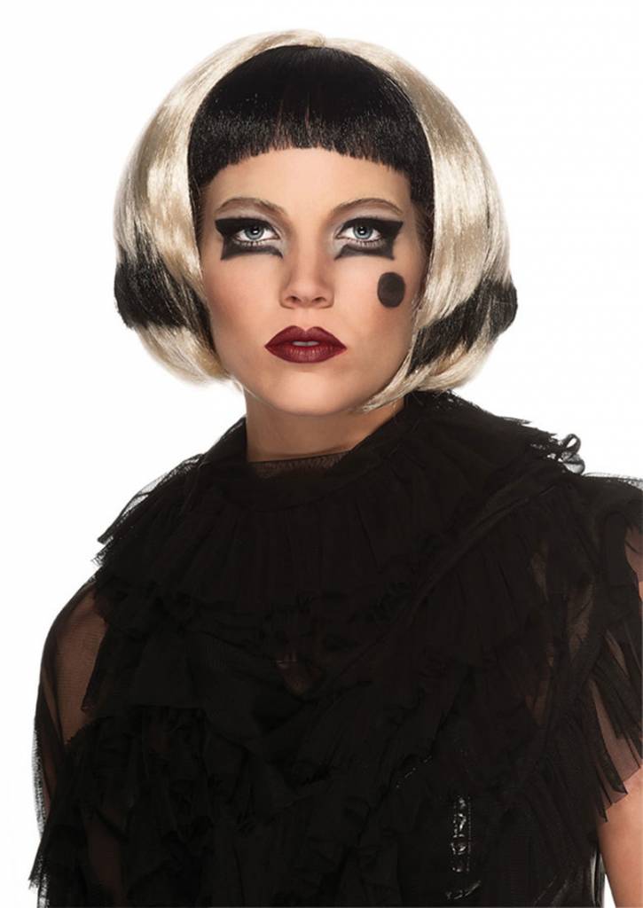 Lady Gaga - Black and Blonde Wig