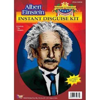 Heroes In History - Albert Einstein Wig and Mustache