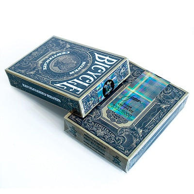 Bicycle Silver Certificate Deck by Gambler's Warehouse and King's Wild Project