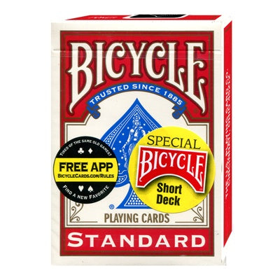 Card - Bicycle Short Deck, Red (M10)