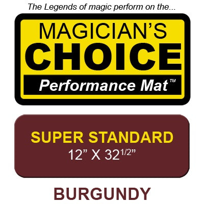 Performance Mat Super Standard Burgundy