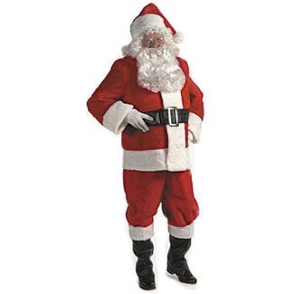 Quality Plush Santa Suit - 50-56