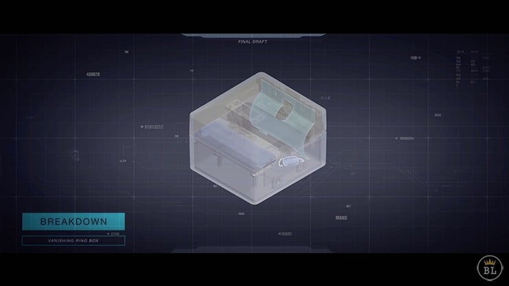 Vanishing Ring - Black, Gimmick and Online Instructions by SansMinds Creative Lab