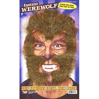 Instant Werewolf Facial Hair