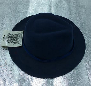 Hat Fedora Pimp Dark Blue by Franco