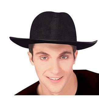 Hat Man's Night Out Fedora - Black