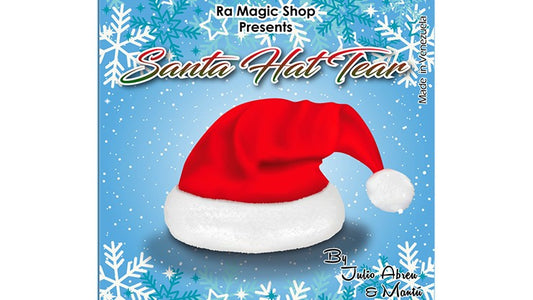 Santa Hat Tear by Ra El Mago and Julio Abreu From Ra Magic Shop