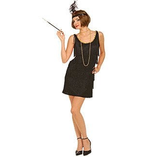 Flapper Black - Adult XS/SM 2-6