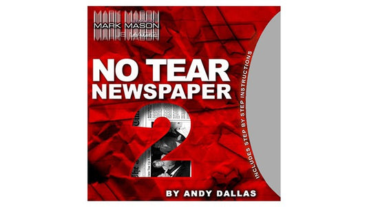 No Tear Newspaper 2, Gimmick and Online Instructions by Andy Dallas  and JB Magic