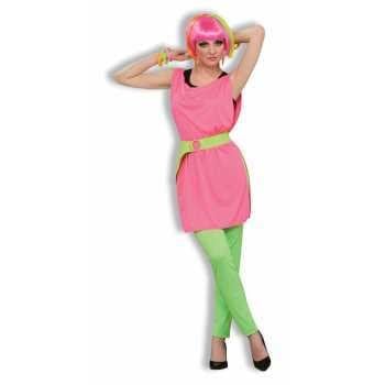 80s To the Max Hot Pink Tunic - Adult One Size 14-16