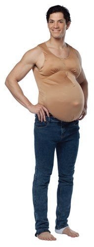 Pregnant Belly - Adult One Size by Rasta Imposta