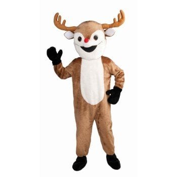 Reindeer Mascot Adult One Size