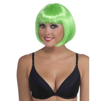 Neon Green Bob Wig (361)