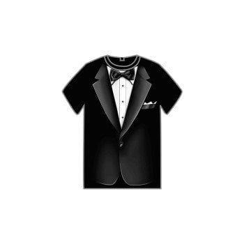 Tuxedo T-Shirt, Adult - Large by Forum Novelties