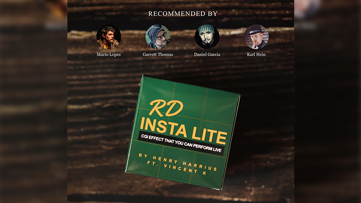 RD Insta Lite Gimmick and Online Instructions by Henry Harrius