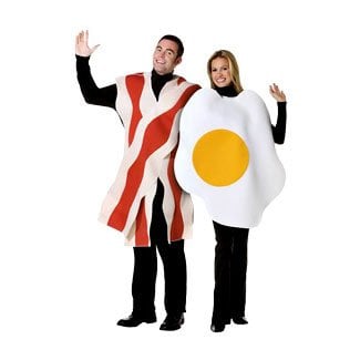 Bacon and Eggs costume  pair