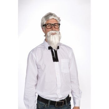 Southern Colonel Wig And Beard Set