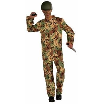 Army Jumpsuit, Camo Size 42