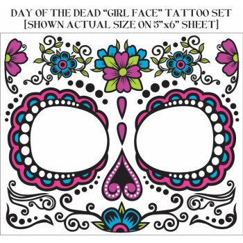 Tattoo - Day Of The Dead Female Face