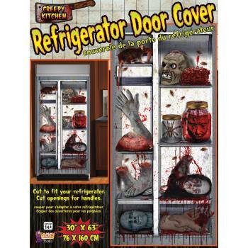 Refrigerator Door Cover -  Creepy Kitchen