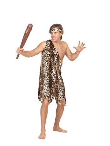 Caveman Cheetah Print Adult One Size