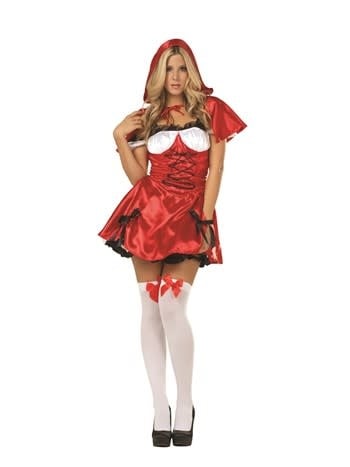 Sexy Red Riding Hood Adult Med 6-8