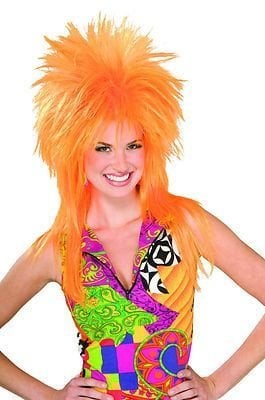 Punk Fright, Orange - Wig