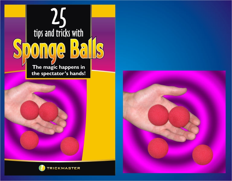 Ultra Soft Sponge Balls w/Book Kit - 1 3/4 inch Red