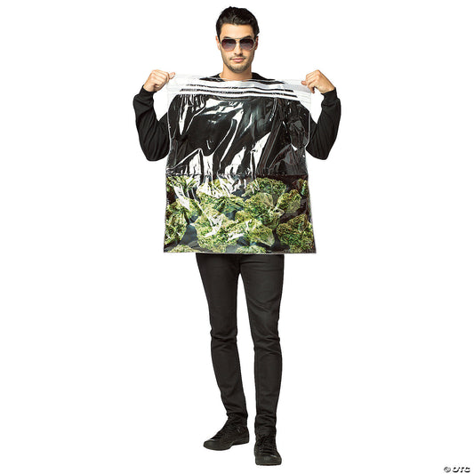 Adult Bag Of Weed Costume by Rasta Imposta