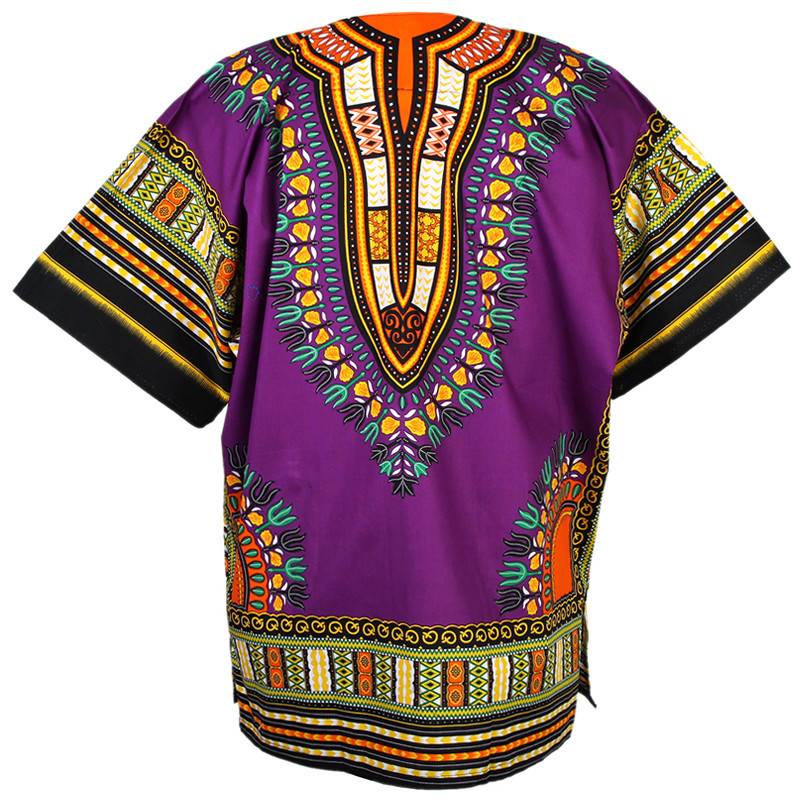 Dashiki Shirt, 2XL - Assorted Colors by Flashback And Freedom Inc