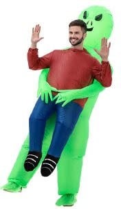 Inflatable Alien Abduction Adult  Standard