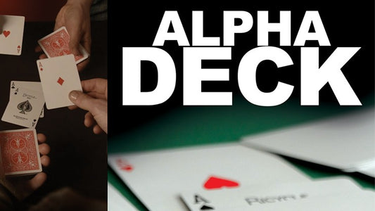 Alpha Deck - Cards and Online Instructions by Richard Sanders from Sanders F/X