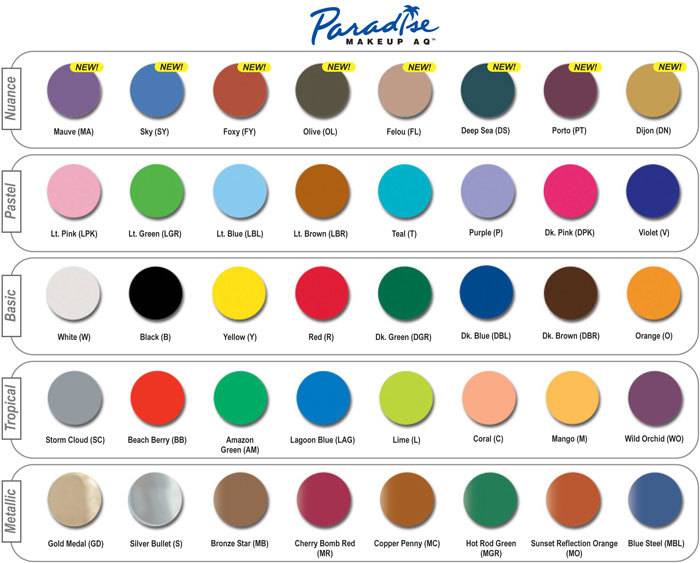 Paradise AQ Palette - Pastel